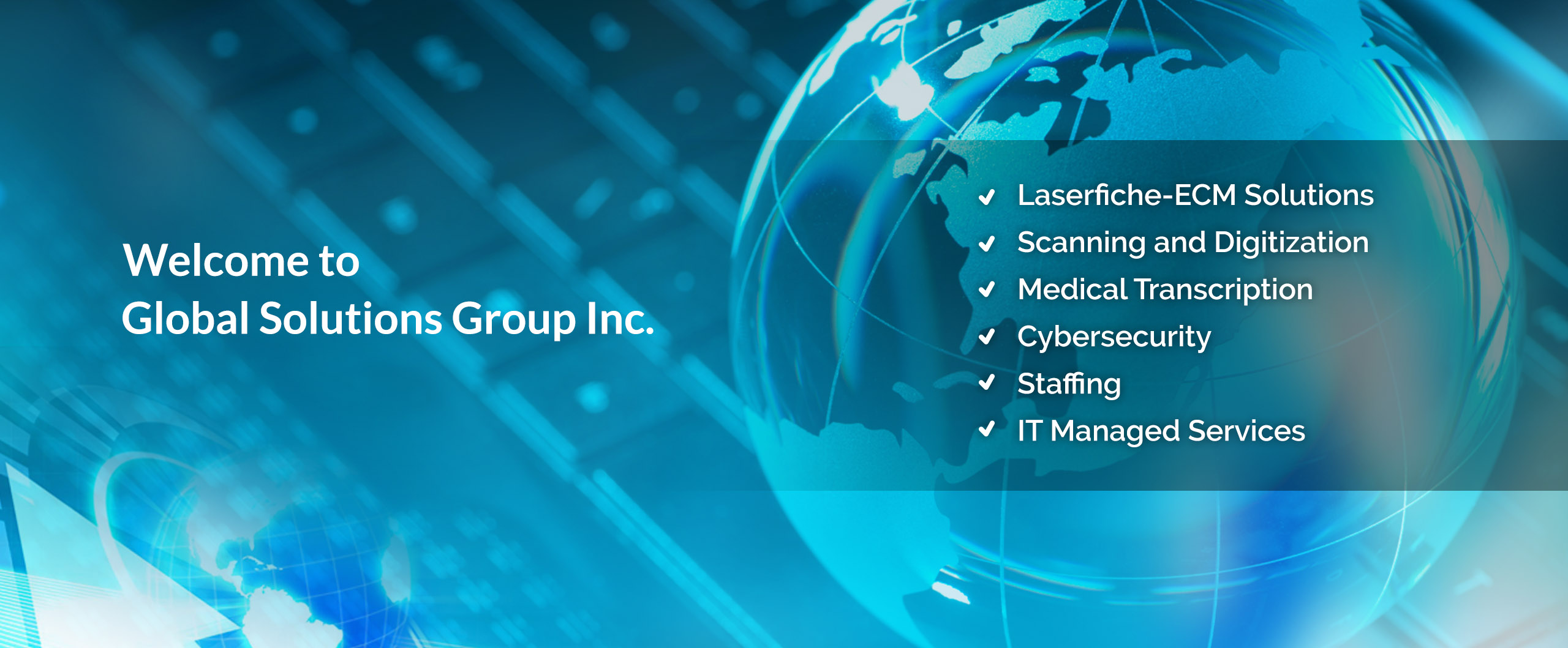 Welcome to Global Solutions Group